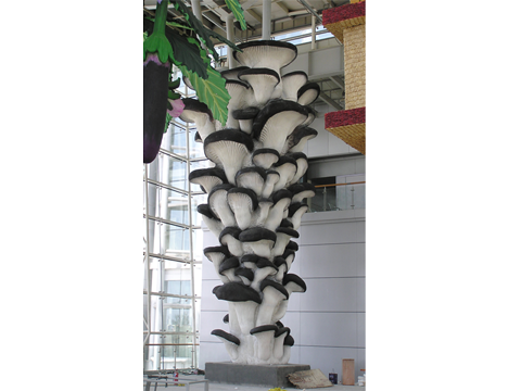 吉林菜博会植物种子雕塑设计