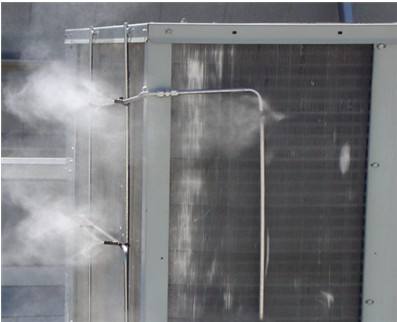 金华机房空调微雾冷却节能方案雾化喷淋节能喷淋降温