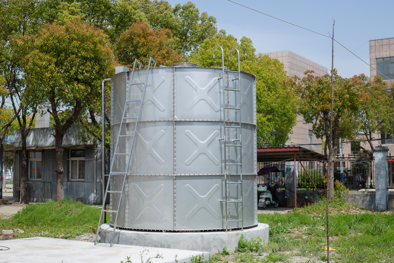 六安裝配式水箱廠,圓柱形自清潔水箱哪家好